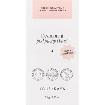Your KAYA Náhradní náplň do deodorantu grapefruit + pouzdro
