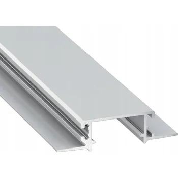 LED osvětlení LED hliníkový profil pro sádrokartonové desky K-G RIGIPS ZATI 2M