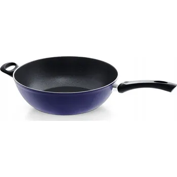 Pánev Wok pánev s nepřilnavým povrchem tradiční modrá FISSLER Cenit 32 cm K2