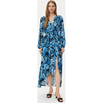 Dámské šaty Morgan Košilové šaty 251-RAMIE.F Modrá Loose Fit 44