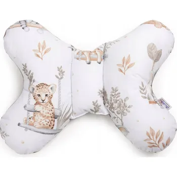 Polštář Protišokový Polštář Jukki motýl, béžový