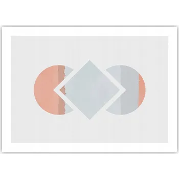 Obraz Plakát bez rámu do obývacího pokoje ložnice 70x50 abstrakce moderní módní obraz