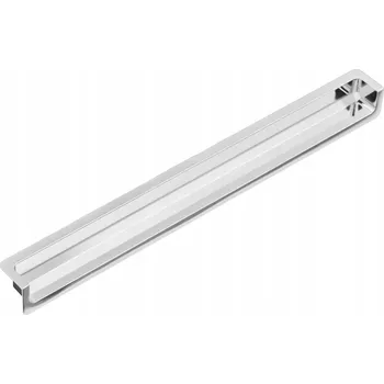 Nábytkové kování Zapuštěná nábytková úchytka GAMET MD04 Nábytková úchytka lesklý chrom