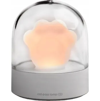 Lampička Noční lampa KOČIČÍ TLAPKA LED Hudba na usínání