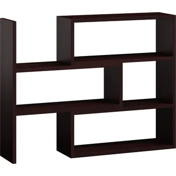 Knihovna REGÁL IRYS WENGE ROZKLÁDACÍ ROZSUVNÝ ROHOVÝ