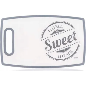 Kuchyňské prkénko Plastové prkénko na krájení SWEET HOME Banquet ŠEDÉ 36x22 cm