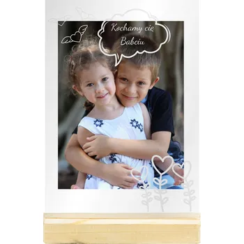 Obraz TABULKA S FOTKOU – DÁREK KE DEN PRARODIČŮ, VALENTÝNU