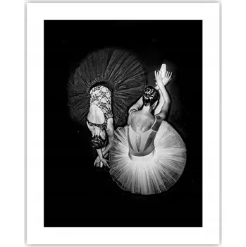 Obraz Obraz plakát na zeď bez rámu 40x50 baletka, plakáty do obýváku a ložnice