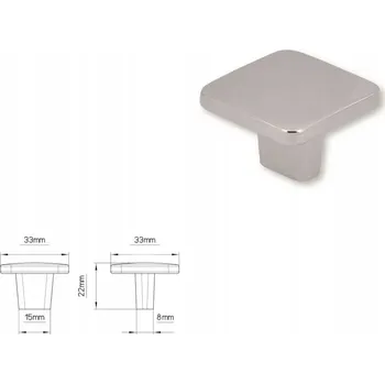 Nábytkové kování Nábytková úchytka SIRO 2438-32ZN1 chrom lesklý