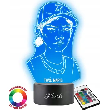 Lampička Plexido vícebarevná Noční lampa