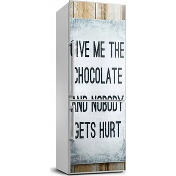 Fototapeta Samolepící tapeta na lednici Dejte mi čokoládu 70x190