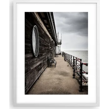 Obraz Obraz plakát v bílém rámu 40x50 přímořské foto plakáty do obýváku