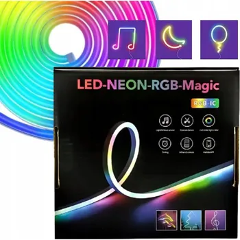 LED páska LED RGB Magic Neon světelná páska na USB 4,9 m