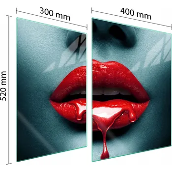 Obraz Krájecí deska TMK ArtDeko sklo 2 ks