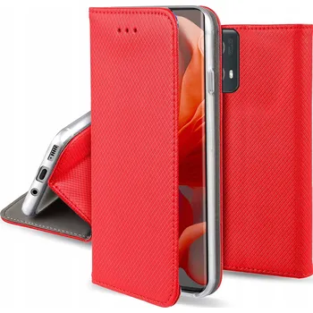 Pouzdro na mobilní telefon Flipové pouzdro Hero Case pro Motorola Moto G85 červené