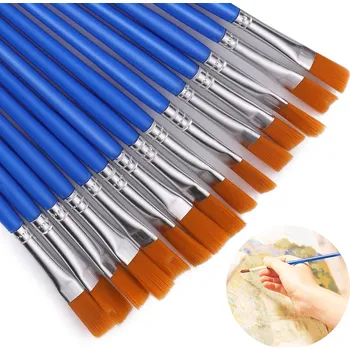 Umělecký štětec Ploché štětce Prasacoo