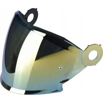 Motocyklové brýle Sklo, plexi, hledí do helmy LS2 OF620 CLASSY ZRCADLOVÉ ZLATÉ
