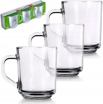 Sklenice Sklenice na kávu Excellent Houseware 230 ml 3 ks