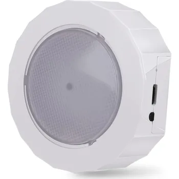 Lampička Noční lampa LED do skříně, bílé světlo, přenosná, pro děti, do auta