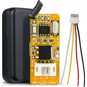 IP kamera Rádiový přijímač 433MHz 3.6V-15V 2A s MOS tranzistorem v pouzdře