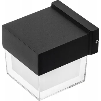 Nástěnné svítidlo Nástěnné svítidlo LEDTechnics černé, integrovaný LED zdroj 5 W