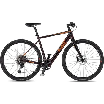 Elektrokolo 4EVER ENGRAVE FLAT - velvet/metal bronze 2024/25 Průměr kol: 28" (700C), Výška rámu: (58 cm), Velikost rámu: XL