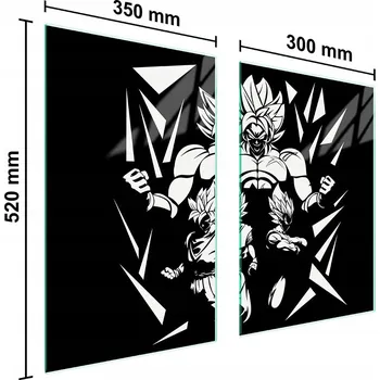 Kuchyňské prkénko Krájecí deska TMK ArtDeko sklo 2 ks