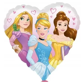 Balónek FÓLIOVÝ BALÓNEK 43 CM DISNEY PRINCEZNY LICENCOVANÝ