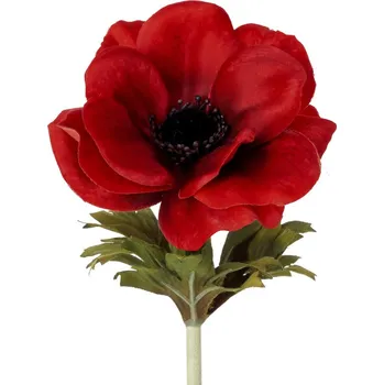 umělá květina Krásná umělý květ dekorativní květina, červená, 53 cm