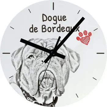 Hodiny Nástěnné hodiny Art-Dog bílé 20 cm