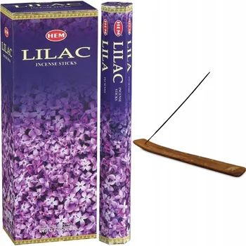 Čajovna Indické vonné tyčinky Indyjský Květinový Aromat Bez Lilac Aroma 20 Kusů HEM