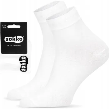 Pánské ponožky Sokko Ponožky bílé, velikost 42-44