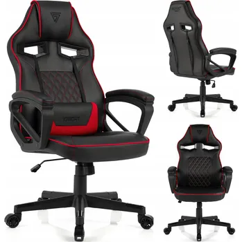 Herní židle Herní křeslo Sense7 Knight černo-červené