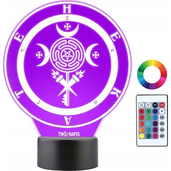 Lampička Plexido vícebarevná Noční lampa