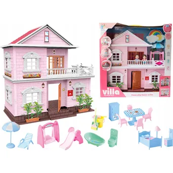 Domeček pro panenku Domeček pro panenky Askato Domeček 37,5 cm