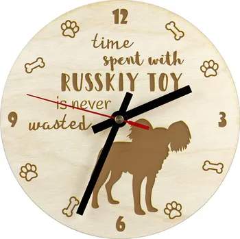 Hodiny Nástěnné hodiny Art-Dog béžové 30 cm