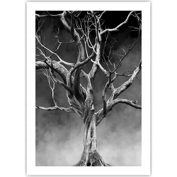 Obraz Plakát bez rámu do obývacího pokoje ložnice 50x70 strom moderní módní obraz