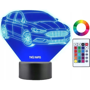 Lampička Plexido vícebarevná Noční lampa