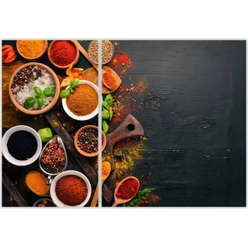 Kuchyňské prkénko Skleněná Ochranná Deska a Krájecí Prkénko | Indukce, Sporák ds-0549