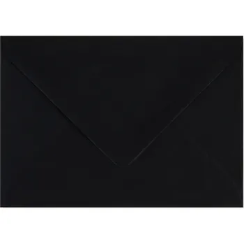 Obálka Ozdobné obálky Shan C6 černé 10 kusů