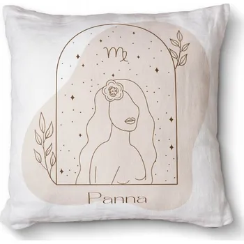Polštář Polštář na postel křeslo 40x40 cm - Zodiac žena panna