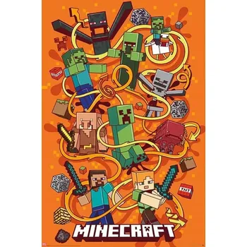 Obraz Plakát Minecraft 61 x 91,5 cm