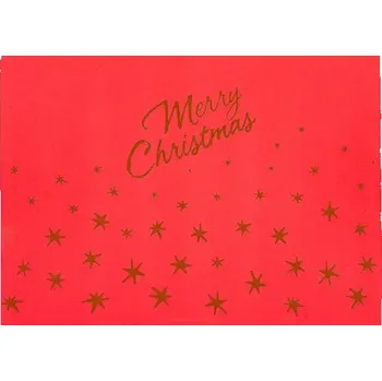 prostírání Vánoční papírové prostírání na stůl pod talíře eko 30x40cm 200 ks