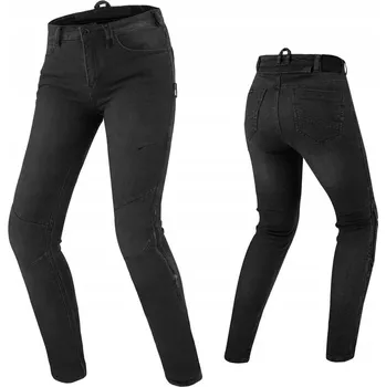 Moto bunda Dámské motocyklové džíny SHIMA METRO LADY BLACK černé + DÁRKY ZDARMA