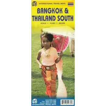 Bangkok & Thailand South 1:10 000 1:900 000 Kolektiv autorů