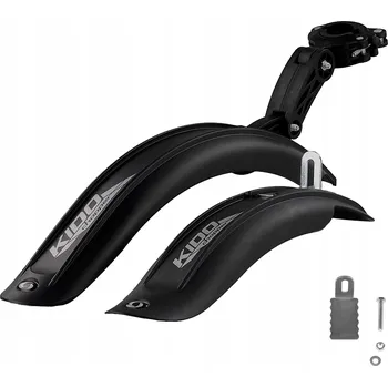 Blatník na kolo Sada blatníků Simpla Kido One Pro 16'' 18'' pro dětské kolo, černá