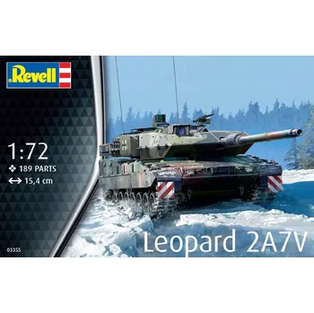 Plastikový model Revell Plastic ModelKit tank 03355 Leopard 2 A7V 1:72