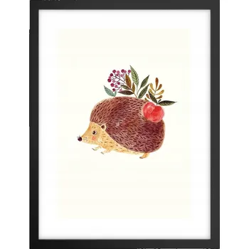 Obraz Obraz plakát v černém rámu do obýváku 30x40 jež foto plakáty na zeď