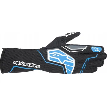 Moto rukavice Rukavice Alpinestars TECH-1 KX v4 FIA 8877-2022, černo-modré, vel L