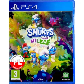 Hra pro PlayStation Smerfy: Misja Złoliść PlayStation 4 (PS4) krabicová